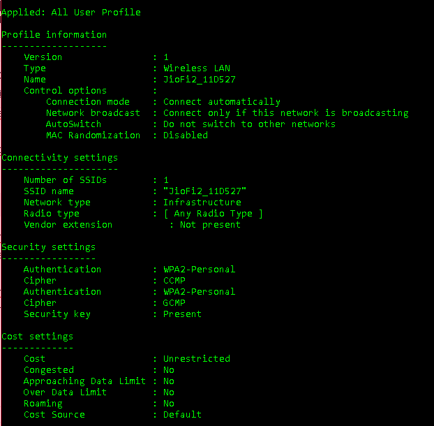 Toturial how to hack wifi password using CMD. #cmd #command #commandpr