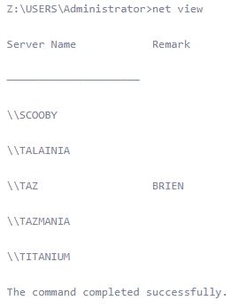 NET VIEW COMMAND BEST USING HACKING