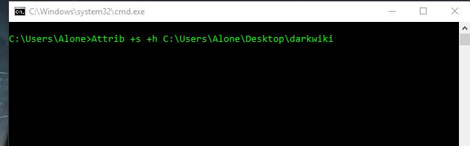 cmd unhide your folder Darkwiki Computer Me Folder and Files Ko Hide Kaise Kare Using Command Prompt