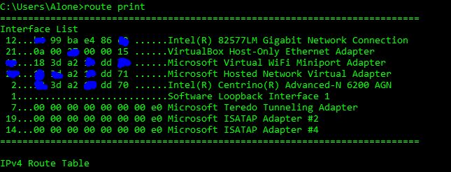 route cmd command using hacking