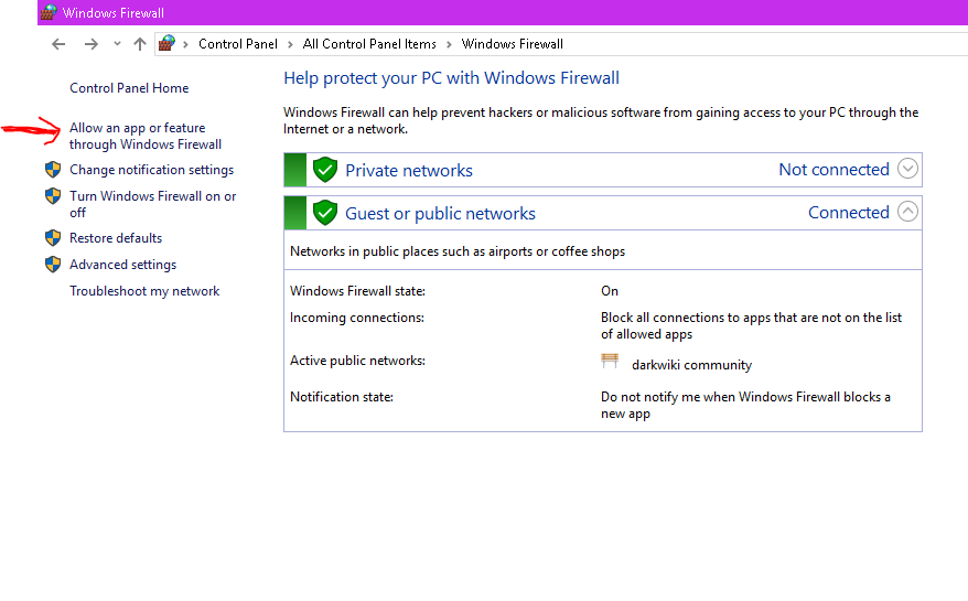 3 Darkwiki what is firewall configure your firewall settings and protect yourself