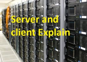 difference between client server explain in hindi 1