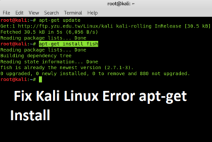 how to fix kali linux error apt get install and update in hindi 1 1