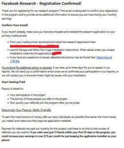 Facebook Research App Se Earning Kaise Kare 2000 Dollar Per Month- Link, Earning Trick and Proof 7 after registration facebook research app Darkwiki Facebook Research App Se Earning Kaise Kare 2000 Dollar Per Month- Link, Earning Trick and Proof