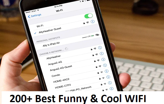 200 + Best Latest WiFi Hacker, Funny, Cool & Geeky Names