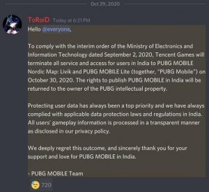 PUBG Mobile India server shutting down?