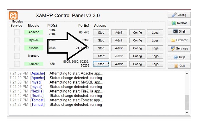 Web Application Bug Bounty Hunting LAB Setup Guide - Web Hacking Tutorial 9 XAMPP Control Panel Settings