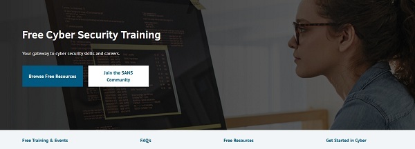 Sans institute Explore Free Course